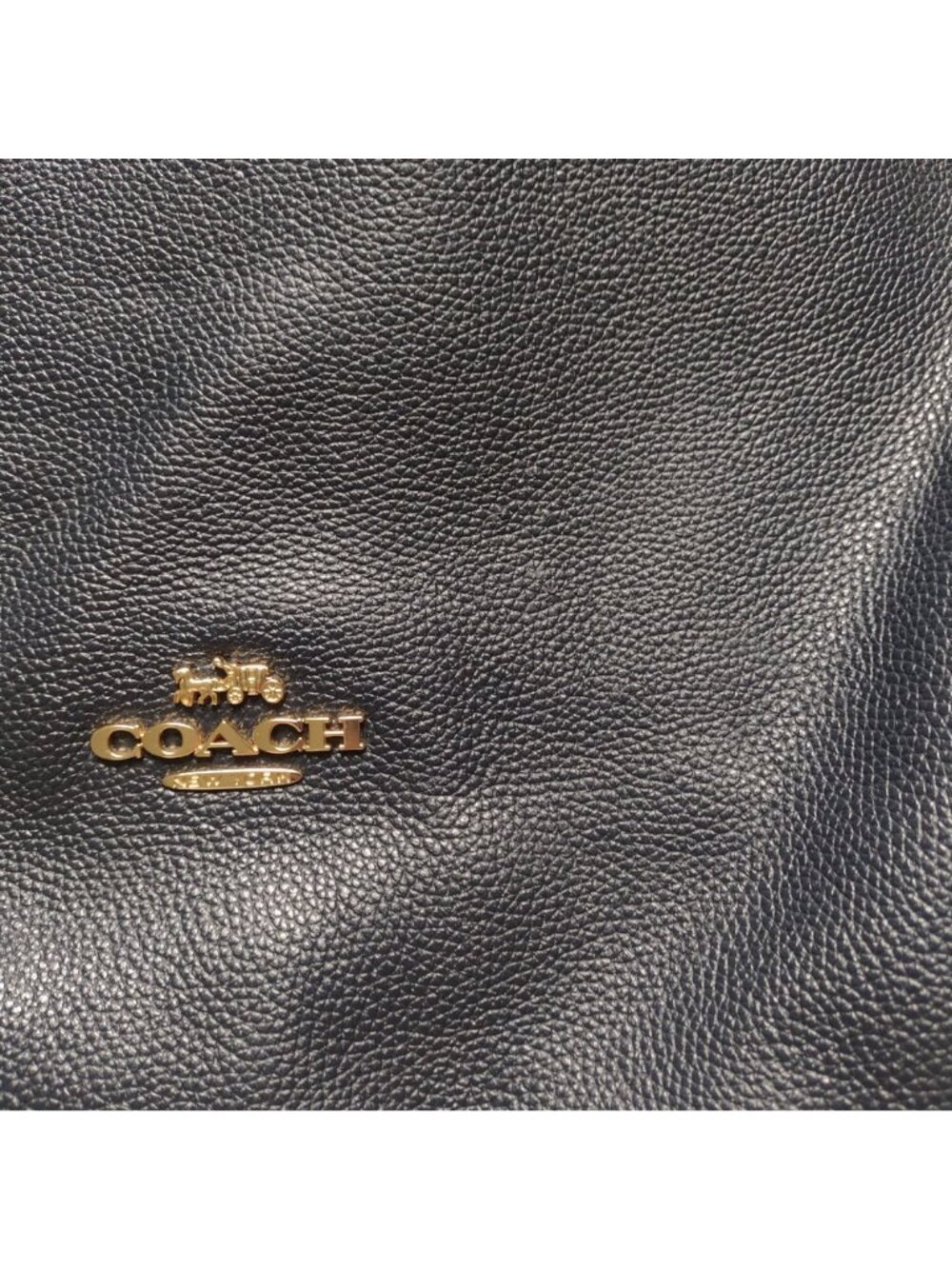 Coach Chelsea Hobo Bag in Navy Pebbled Leather High Quality Purse - Picture 10 of 11